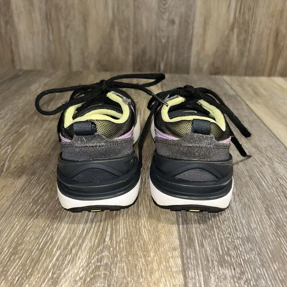 Nike Waffle One Youth US Size 2Y Black Green Purple Sneaker Shoes DC0480-002